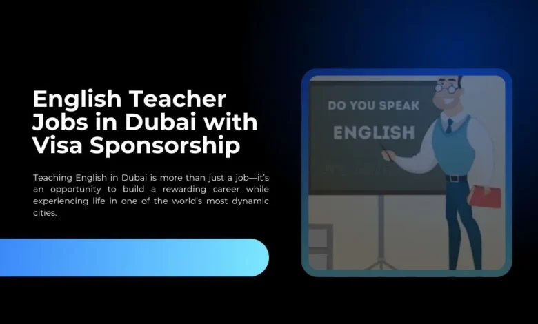 English Teacher Jobs in Dubai