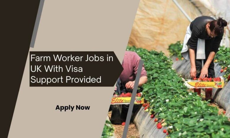 Farm Worker Jobs in UK With Visa Support Provided
