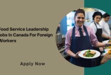 Food Service Leadership Jobs In Canada For Foreign Workers
