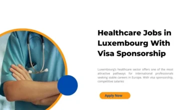 Healthcare Jobs in Luxembourg