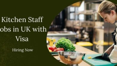 Kitchen Staff Jobs in UK with Visa