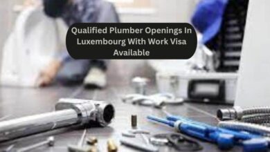 Qualified Plumber Openings In Luxembourg With Work Visa Available