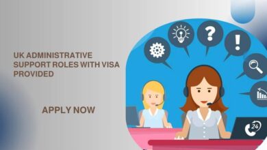 UK Administrative Support Roles With Visa Provided