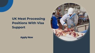 UK Meat Processing Positions With Visa Support