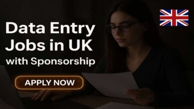Data Entry Jobs in UK with Sponsorship