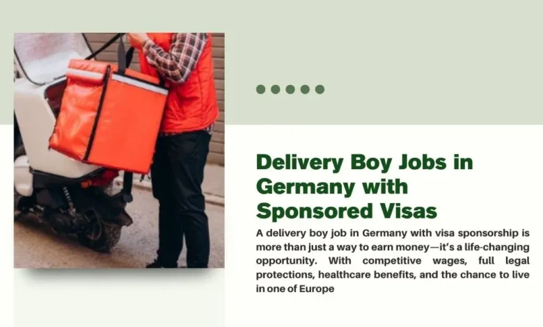 Delivery Boy Jobs in Germany