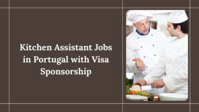 Kitchen Assistant Jobs in Portugal with Visa Sponsorship
