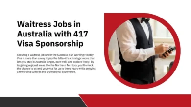 Waitress Jobs in Australia