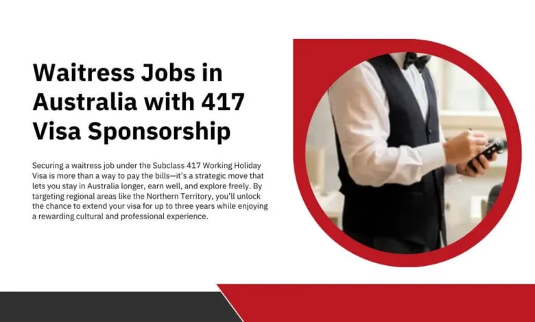 Waitress Jobs in Australia