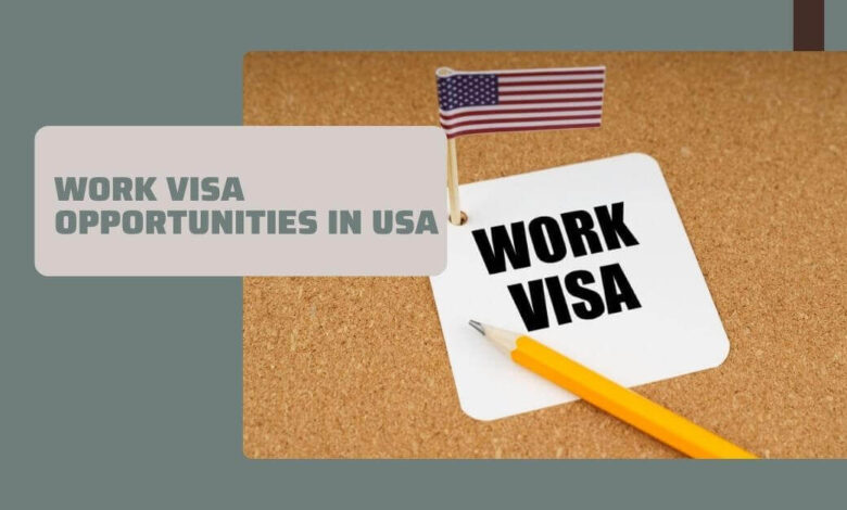 Work Visa Opportunities in USA