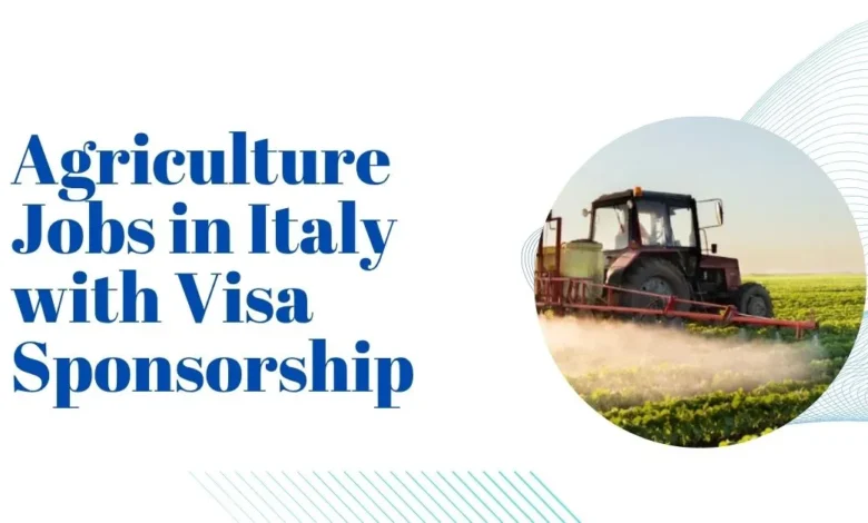 Agriculture Jobs in Italy 
