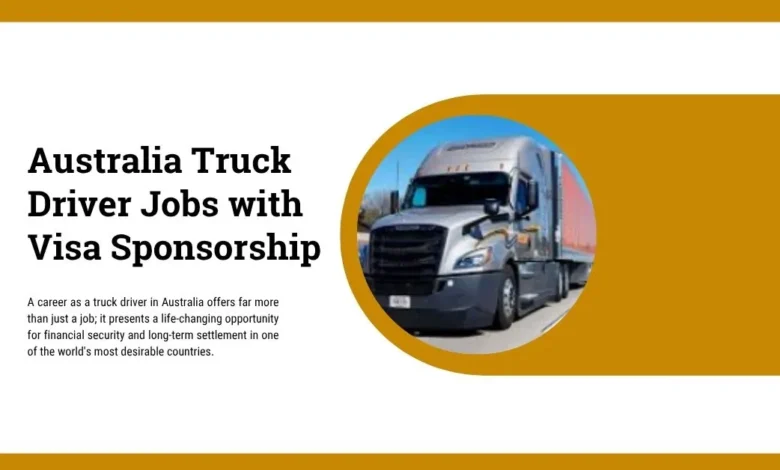 Australia Truck Driver Jobs