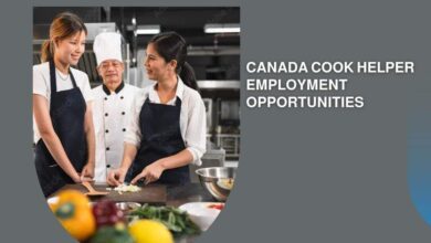 Canada Cook Helper Employment Opportunities