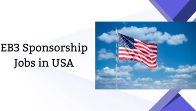 EB3 Sponsorship Jobs in USA