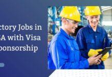 Factory Jobs in USA with Visa Sponsorship