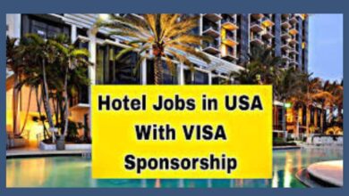 Hotel Jobs In USA With Visa Sponsorship