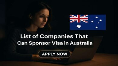 List of Companies That Can Sponsor Visa in Australia