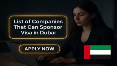 List of Companies That Can Sponsor Visa in Dubai