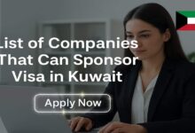 Companies That Can Sponsor Visa in Kuwait