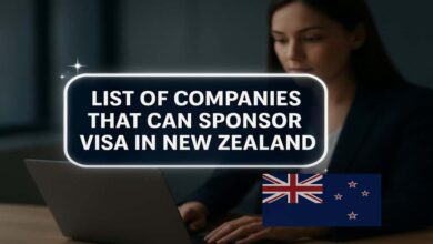 List of Companies That Can Sponsor Visa in New Zealand