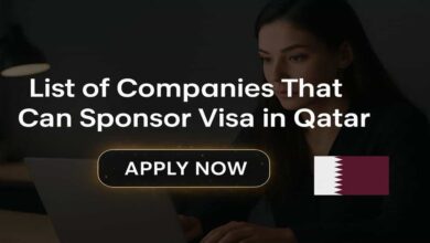 List of Companies That Can Sponsor Visa in Qatar