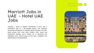 Marriott Jobs in UAE