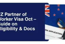 NZ Partner of Worker Visa Oct