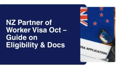 NZ Partner of Worker Visa Oct