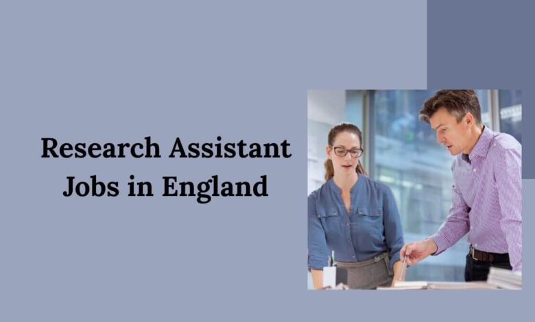 Research Assistant Jobs in England