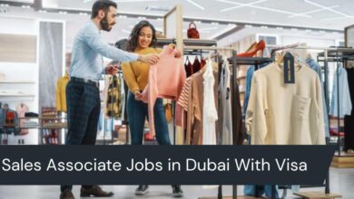 Sales Associate Jobs in Dubai With Visa