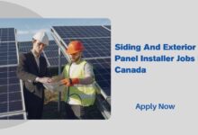 Siding And Exterior Panel Installer Jobs In Canada