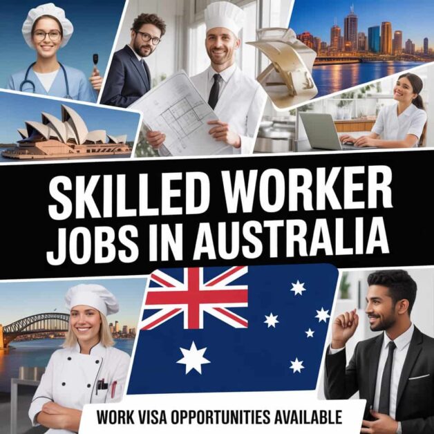 Skilled Worker Jobs in Australia with Work Visa