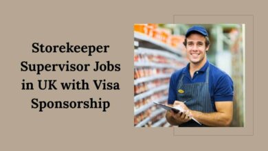 Storekeeper Supervisor Jobs in UK with Visa Sponsorship