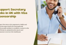Support Secretary Jobs in UK with Visa Sponsorship