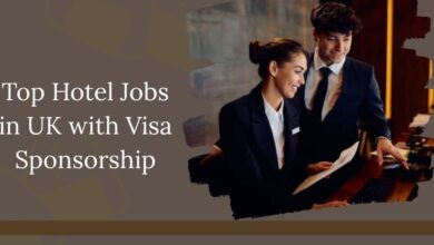 Top Hotel Jobs in UK with Visa Sponsorship