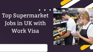 Top Supermarket Jobs in UK with Work Visa