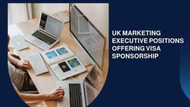 UK Marketing Executive Positions Offering Visa Sponsorship