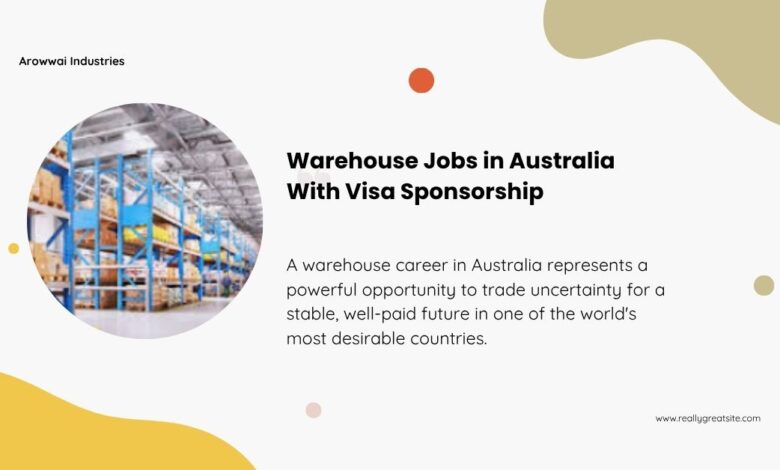 Warehouse Jobs in Australia