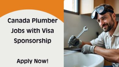Canada Plumber Jobs with Visa Sponsorship