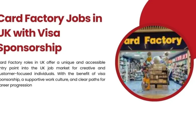 Card Factory Jobs in UK