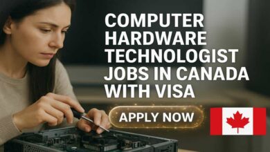 Computer Hardware Technologist Jobs in Canada with Visa