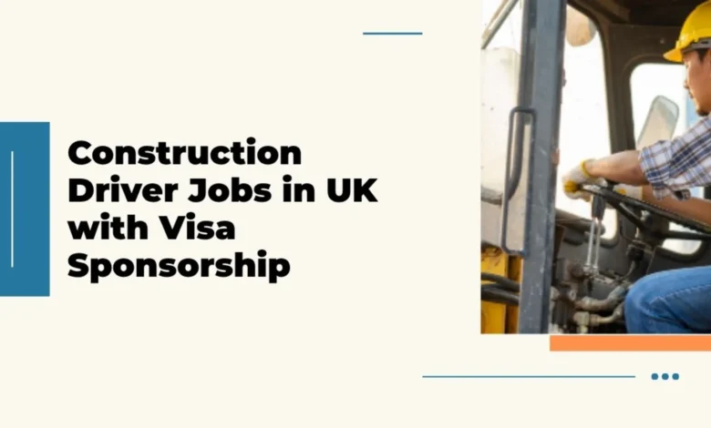 Construction Driver Jobs in UK