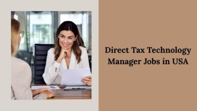 Direct Tax Technology Manager Jobs in USA
