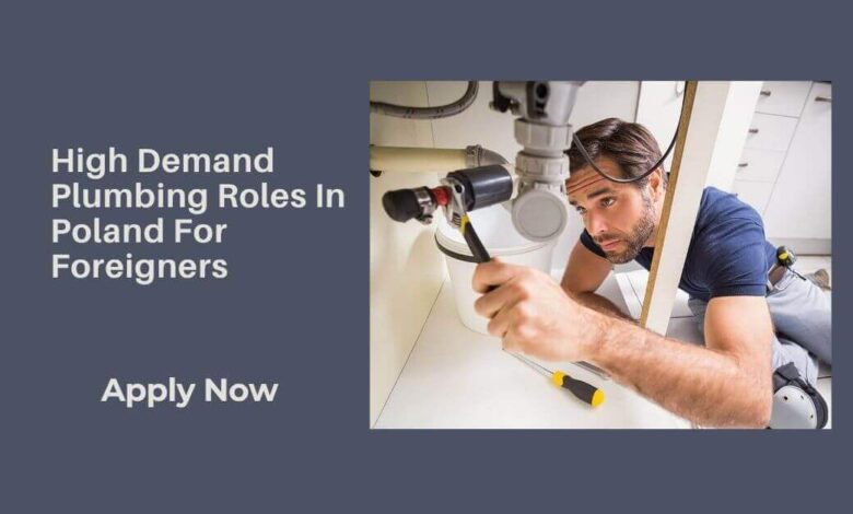 High Demand Plumbing Roles In Poland For Foreigners