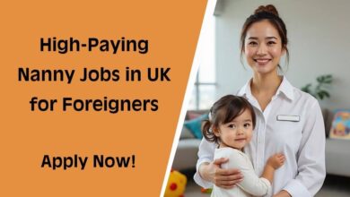 High-Paying Nanny Jobs in UK for Foreigners
