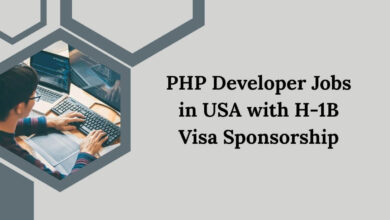 PHP Developer Jobs in USA with H-1B Visa Sponsorship