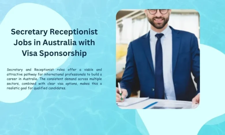 Secretary/Receptionist Jobs in Australia
