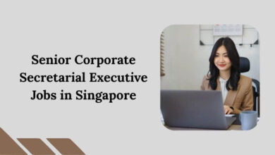 Senior Corporate Secretarial Executive Jobs in Singapore