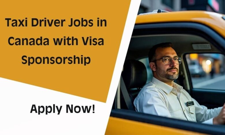 Taxi Driver Jobs in Canada with Visa Sponsorship