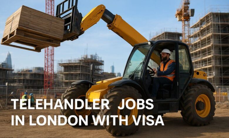 Telehandler Jobs in London with Visa